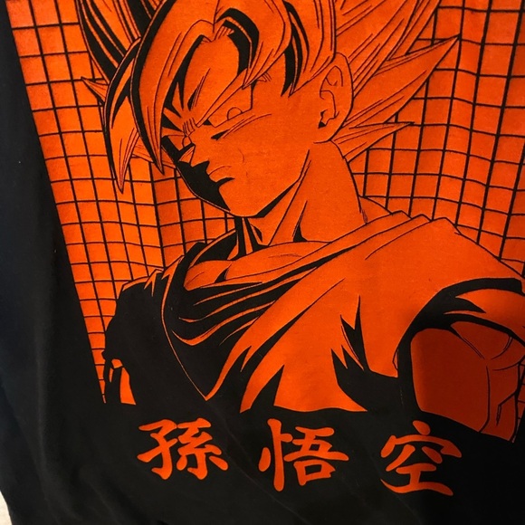 Dragon Ball Z Goku Men’s Black Tee Shirt Size Small 2019 Toei Animation Anime - Picture 7 of 12